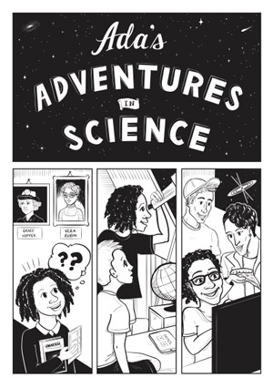 Portada del cómic "Las Aventuras científicas de Ada". Crédito: LCO