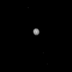 Júpiter y sus lunas. T. Liverpool, 17 marzo 2015
