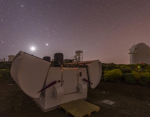Telescopios LCO en el OT. Crédito: Daniel López / IAC