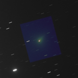 Cometa C/2019 Y4 ATLAS en falso color, LCO